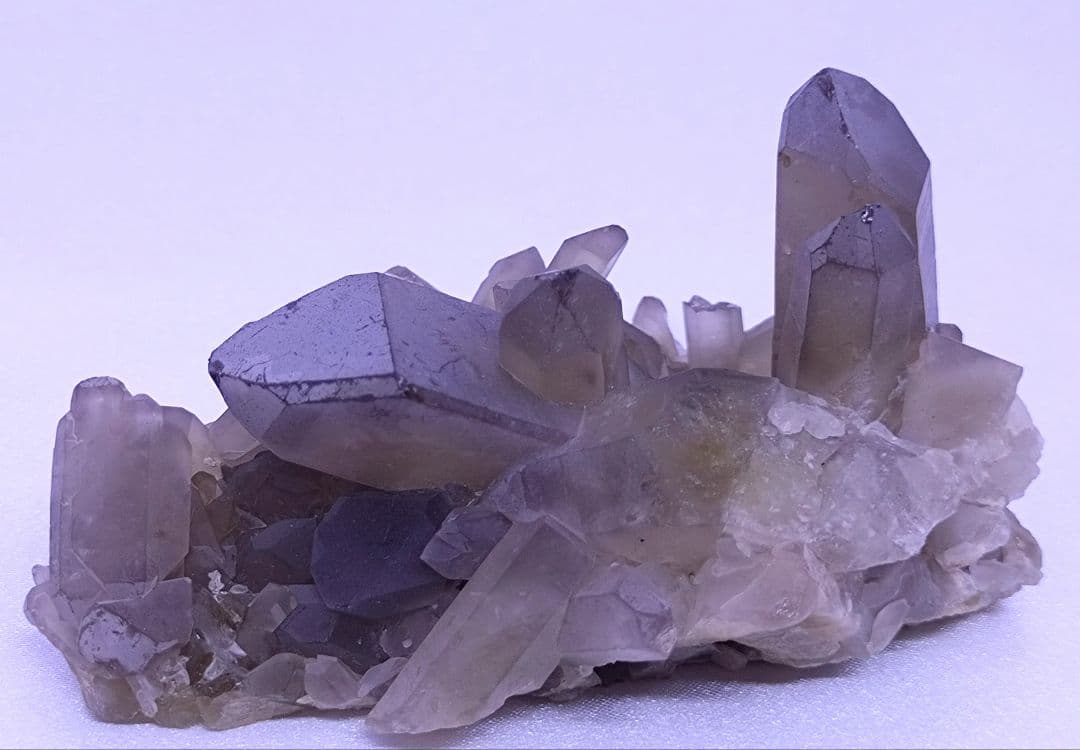 スモーキーシトリン　クラスター　（小）浄化　魔除け　厄除け　金運　ゼウスクォーツ