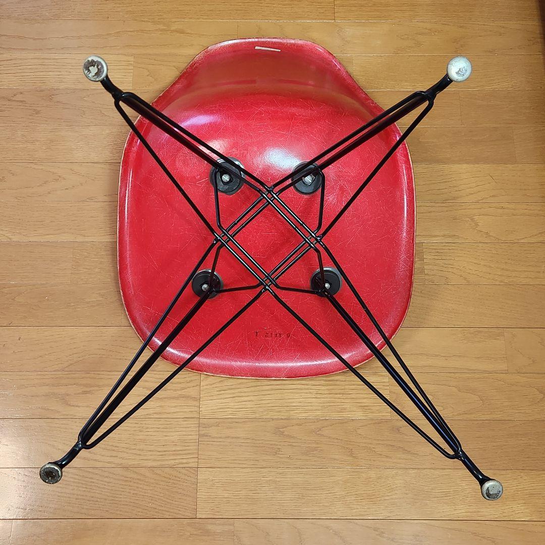 ヴィンテージ　ハーマンミラー　イームズ　サイドシェルチェア エッフェルベース1脚