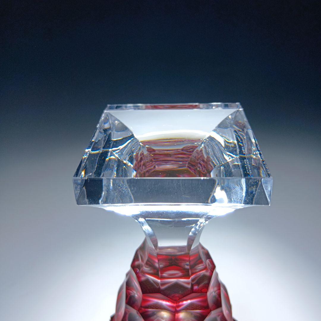 尚古集成館　監視　島津薩摩切子　ワイングラス　共箱無し