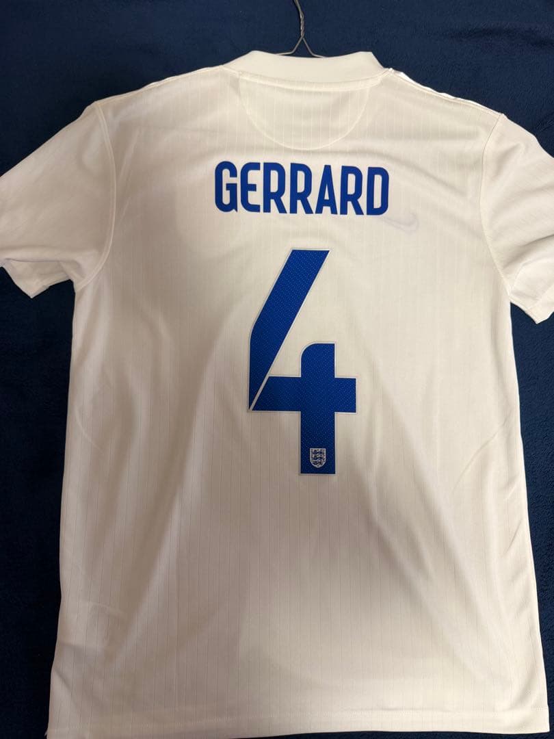 【貴重/正規品】ジェラード　イングランド代表　ユニフォーム　2014 代表ラスト