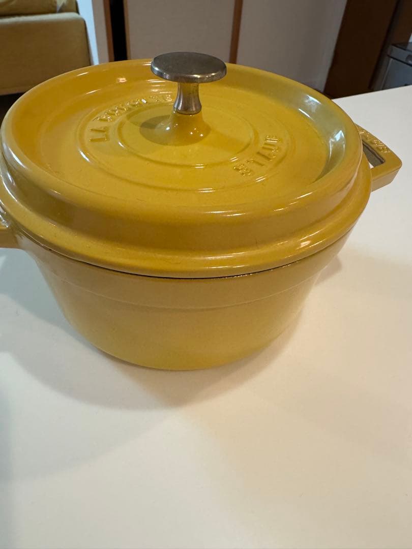STAUB La Cocotte イエロー 両手鍋