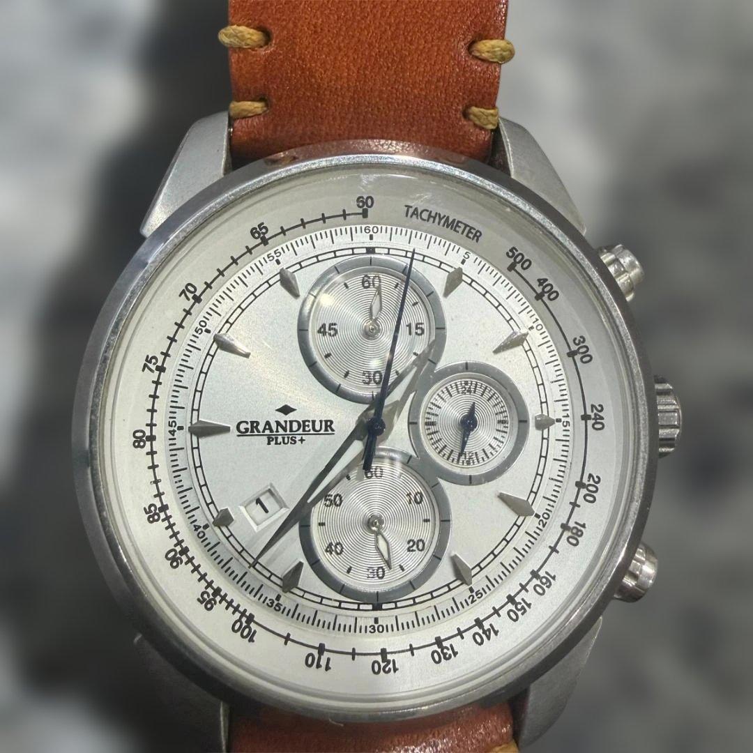 GRANDEUR PLUS+ クロノグラフ 腕時計
