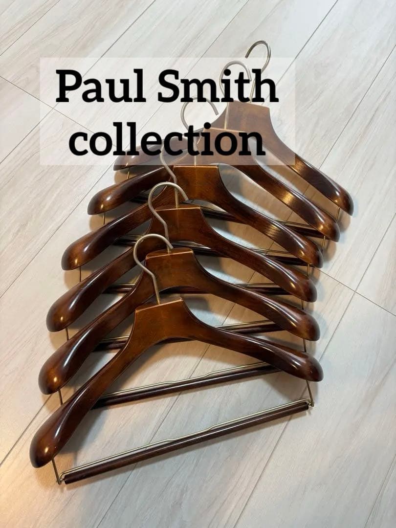 Paul Smith COLLECTION 高級木製ハンガー　メンズ スーツ用