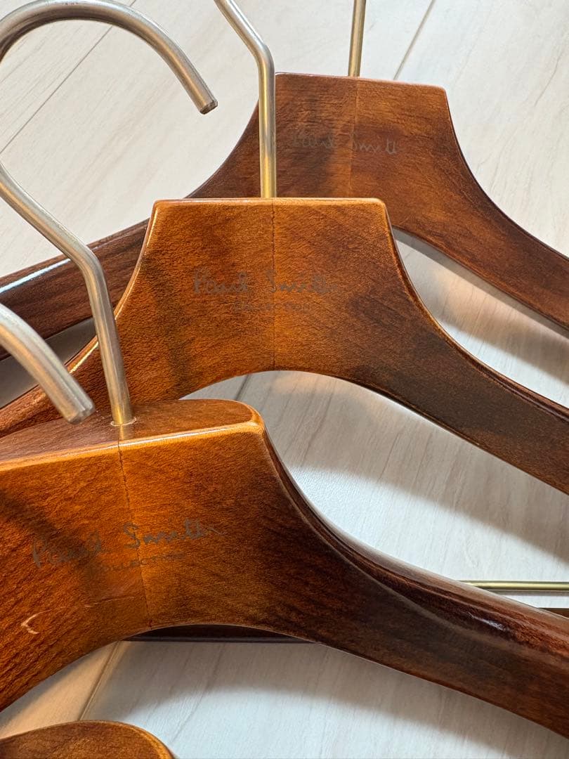 Paul Smith COLLECTION 高級木製ハンガー　メンズ スーツ用