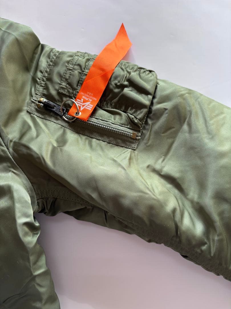 【激レア】ALPHA 55周年記念モデル MA-1 ジャケット リバーシブル L