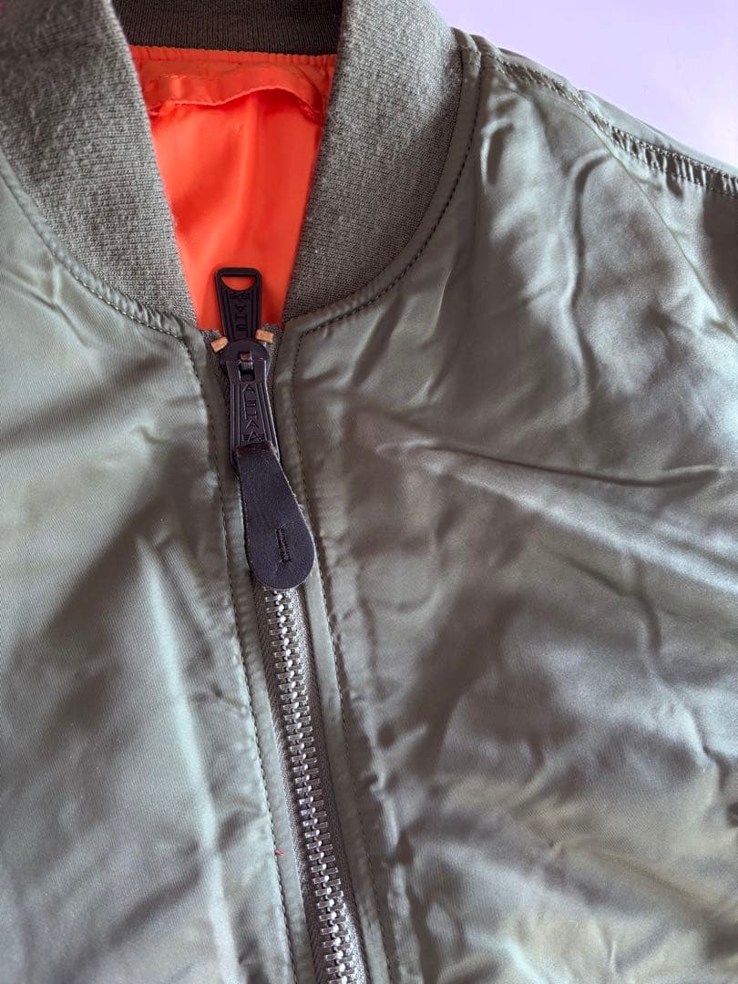 【激レア】ALPHA 55周年記念モデル MA-1 ジャケット リバーシブル L