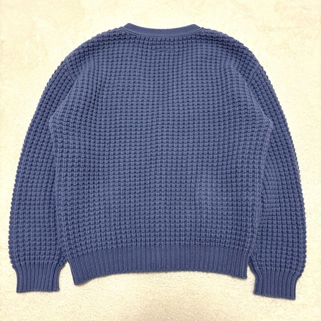 トップス WACKO MARIA 24AW WAFFLE KNIT CARDIGAN XL