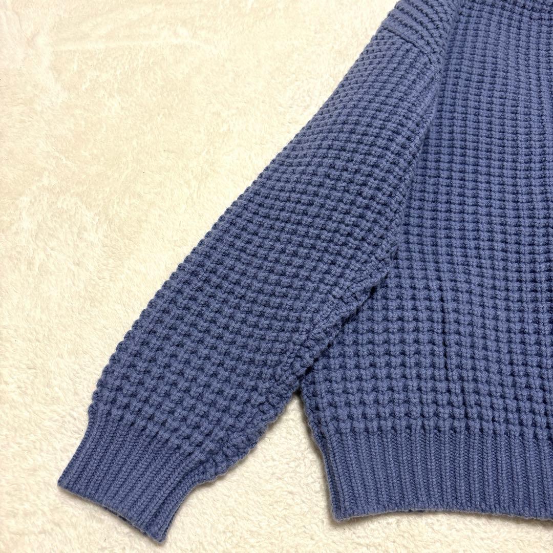 トップス WACKO MARIA 24AW WAFFLE KNIT CARDIGAN XL
