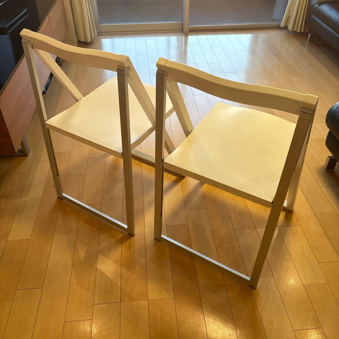 Calligaris カリガリス コヌビア折りたたみチェア2脚セット