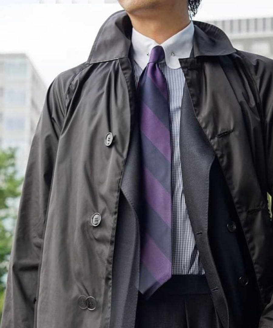 【未使用】 BEAMS F 23SS ステンカラーコート