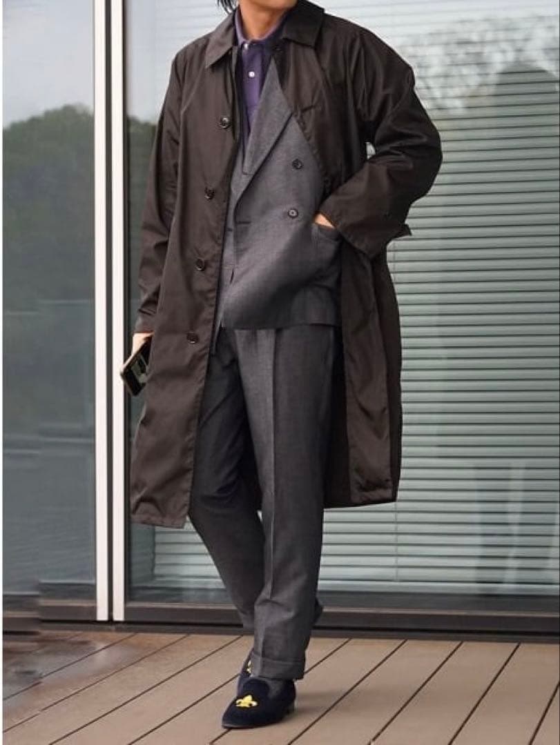 【未使用】 BEAMS F 23SS ステンカラーコート