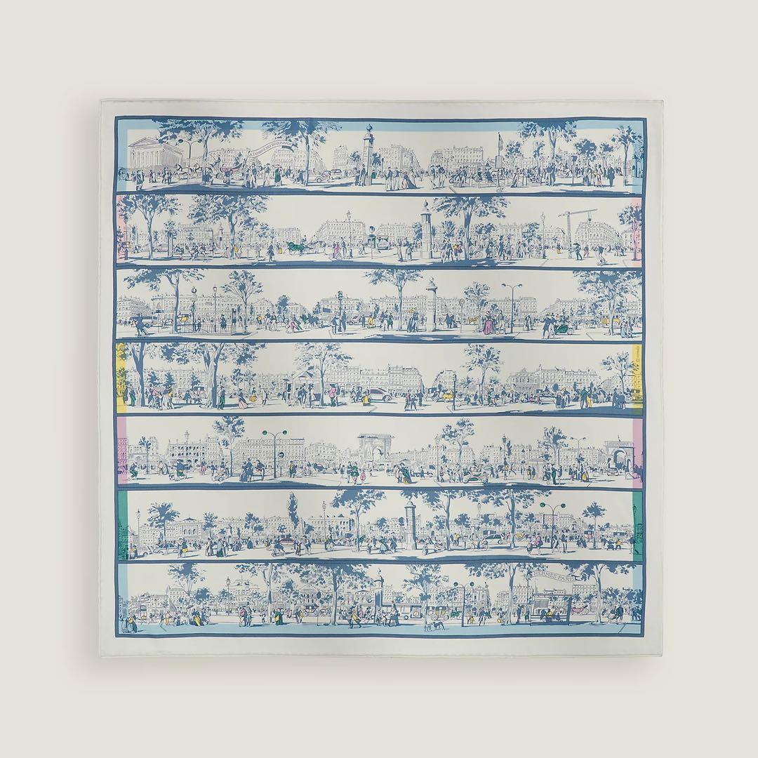 エルメス　カレ 70 《ブールヴァールの陰から》06 新品未使用品