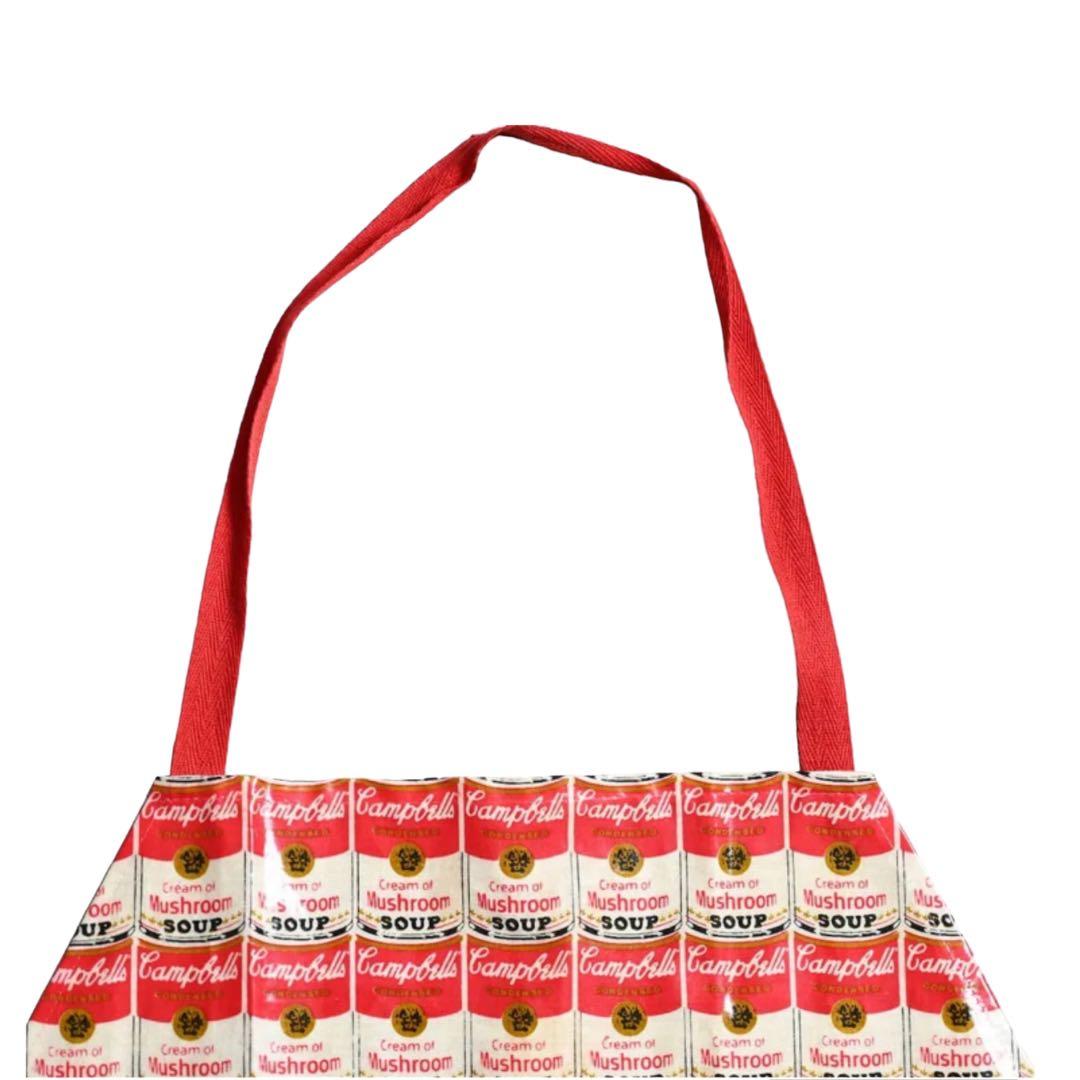 ビンテージ1980’sデッドストック!キャンベルスープ総柄プリントエプロン