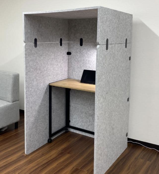 フェルメノン 防音/吸音ブース デスクパーテーション