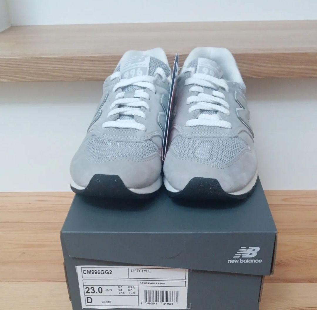 New Balance　ニューバランスWR996 グレー スニーカー ☆新品