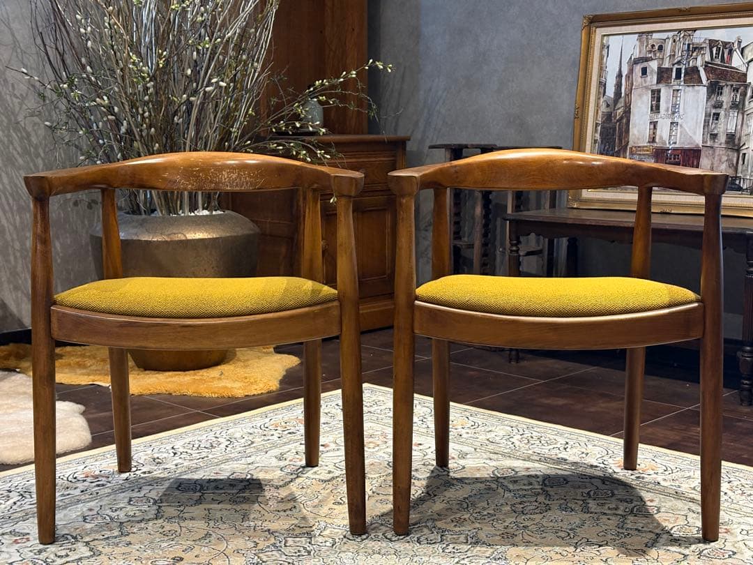 ②ハンス・J・ウェグナー ザ・チェア リプロダクト リメイク ビンテージ IZ