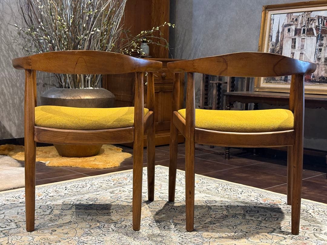 ②ハンス・J・ウェグナー ザ・チェア リプロダクト リメイク ビンテージ IZ