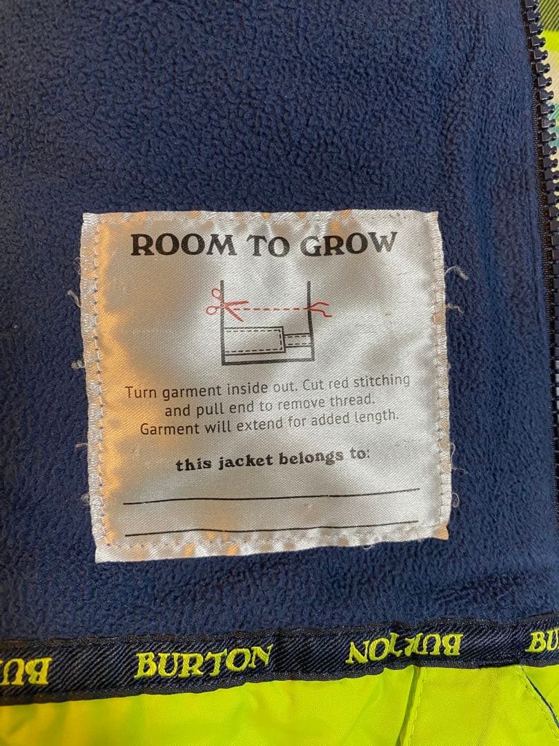 BURTON ユース用スノーボードジャケット