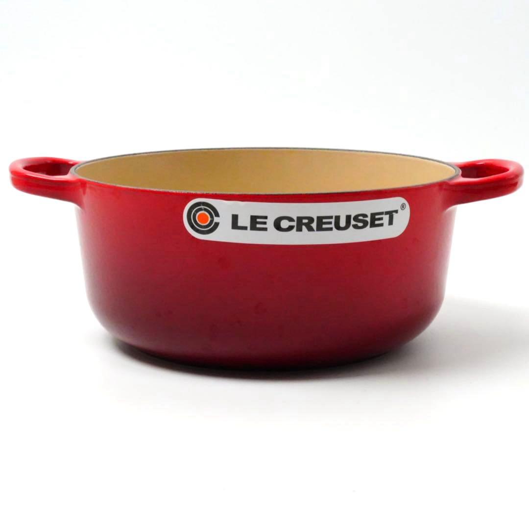 LE CREUSET　シグニチャー ココット ロンド チェリーレッド　20cm