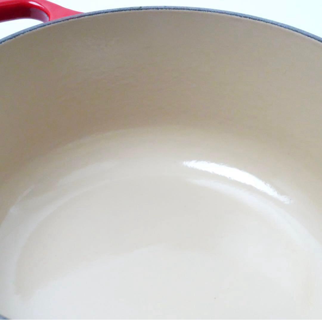 LE CREUSET　シグニチャー ココット ロンド チェリーレッド　20cm