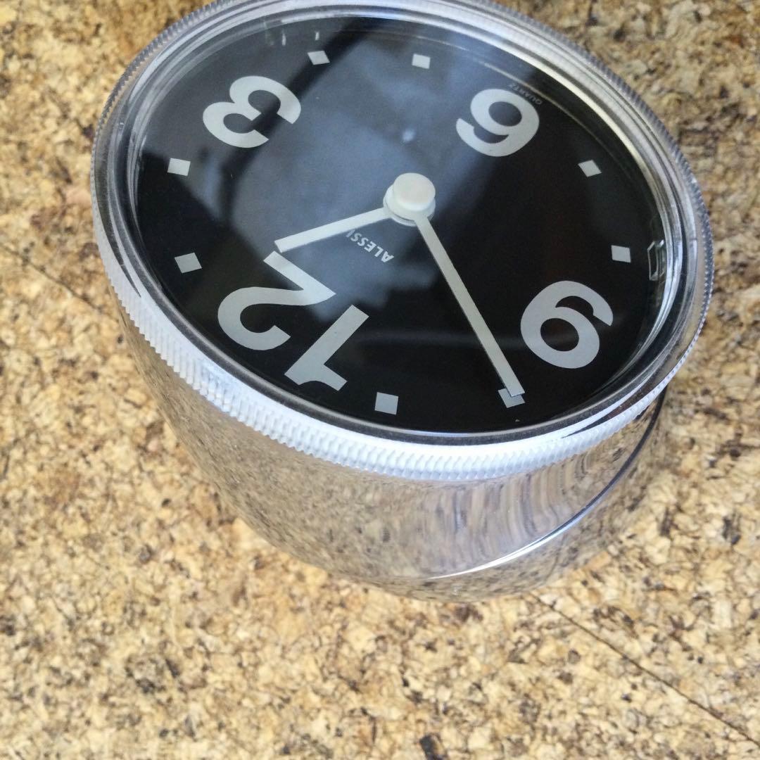 ALESSI 01R/W 置時計