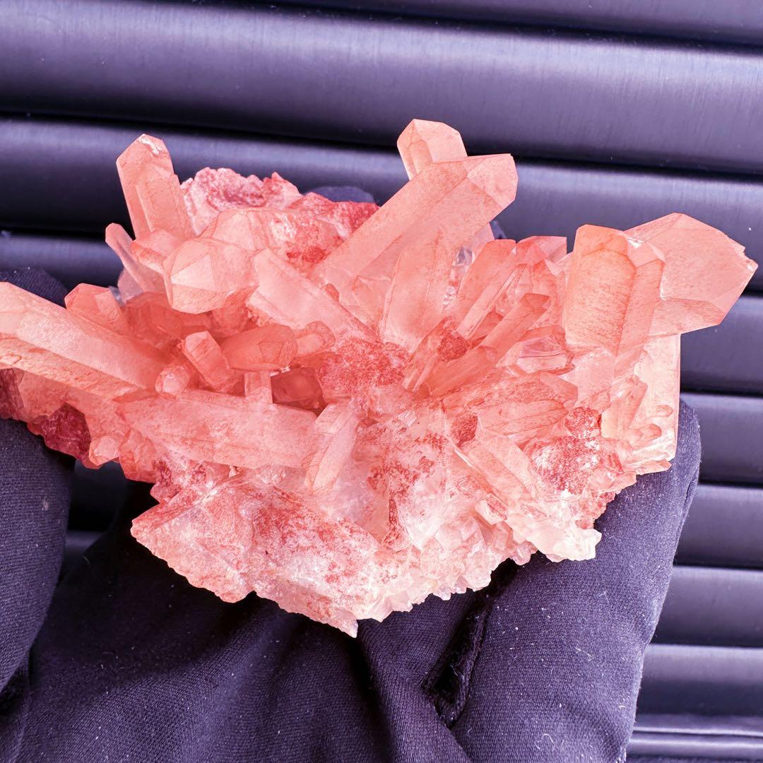 爆レア❗️浄化❗️超綺麗♡超強いパワー ピンク ヒマラヤ クラスター天然石A1541