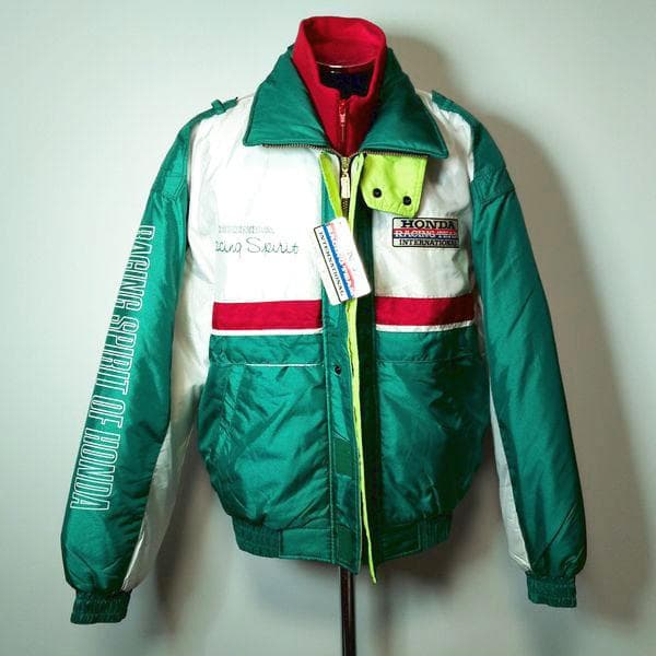 ホンダレーシングチーム ジャンパー 中綿ジャケット L タグ付 ブルゾン 当時物