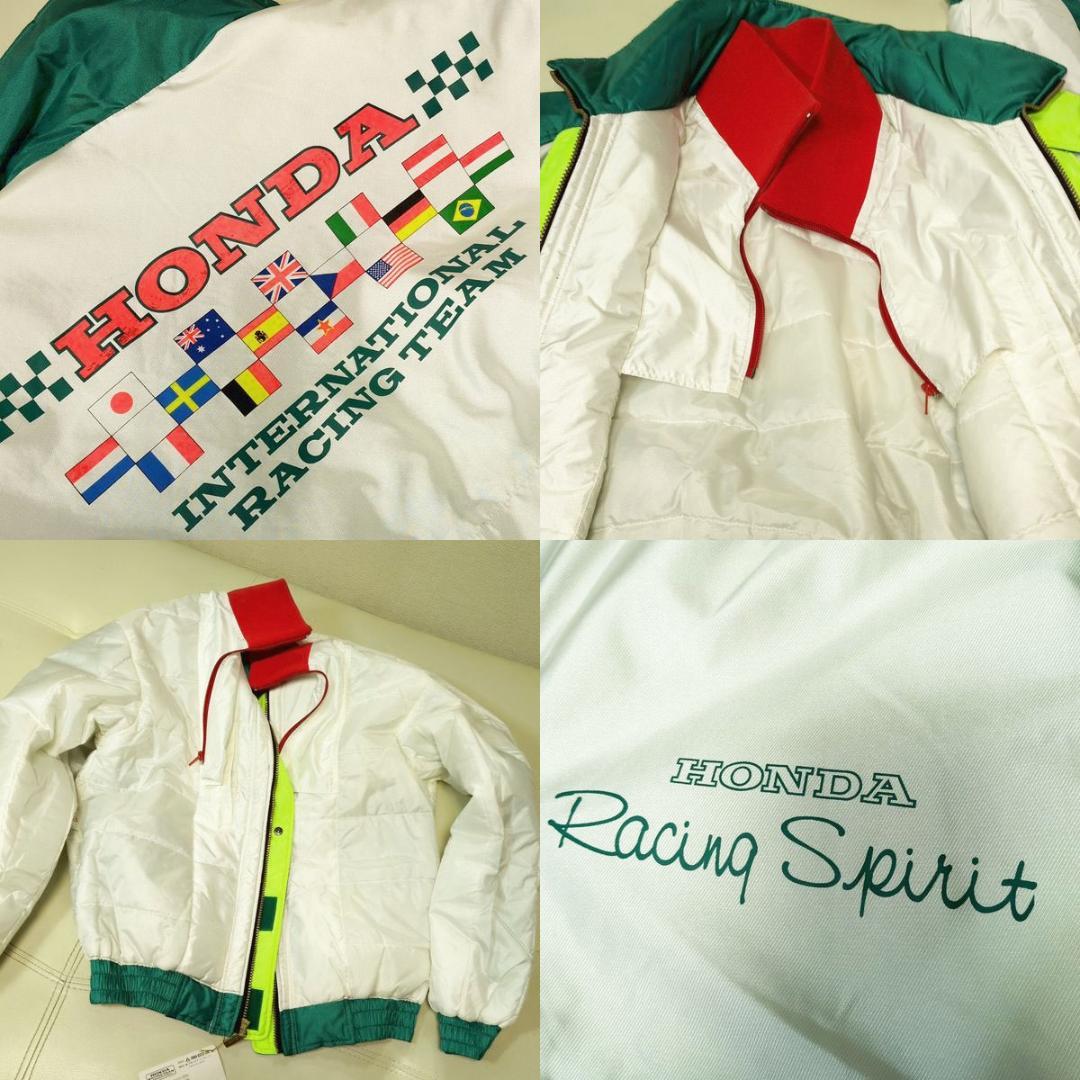 ホンダレーシングチーム ジャンパー 中綿ジャケット L タグ付 ブルゾン 当時物