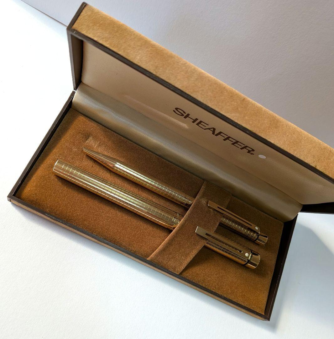 ✨️SHEAFFER シェーファー✨️タルガ14金ペン万年筆/ボールペン セット