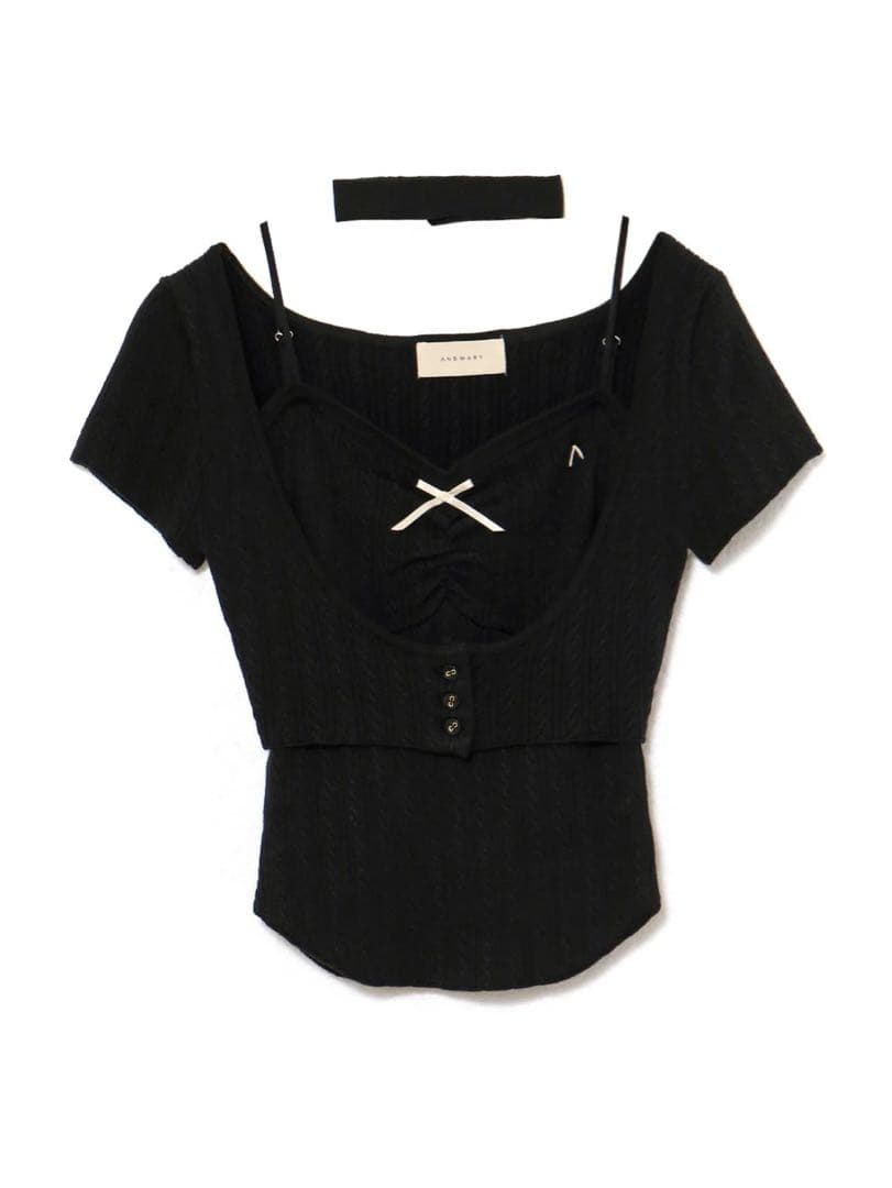 andmary ♥ Frida knit set black