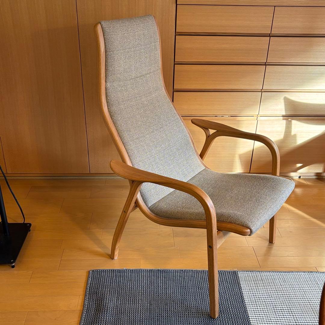 【美品】カンディハウス　スウェデッセ　ハイバック　ラミノチェア