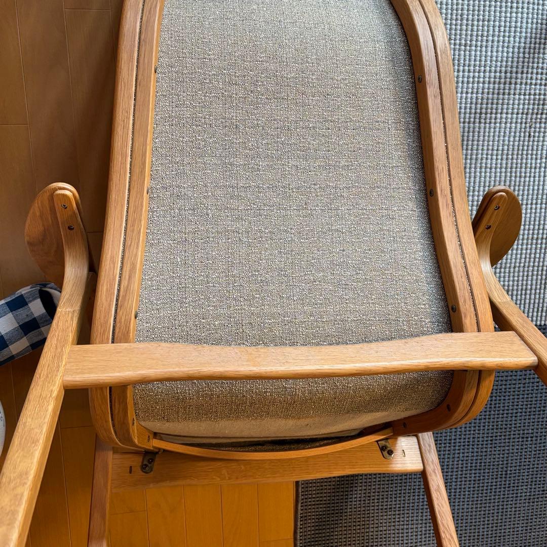 【美品】カンディハウス　スウェデッセ　ハイバック　ラミノチェア