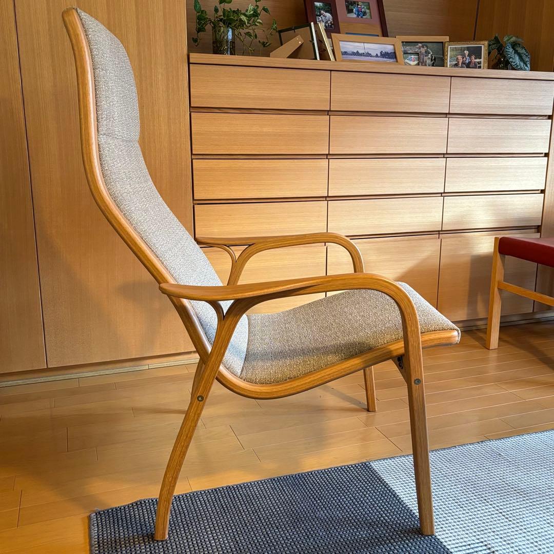 【美品】カンディハウス　スウェデッセ　ハイバック　ラミノチェア