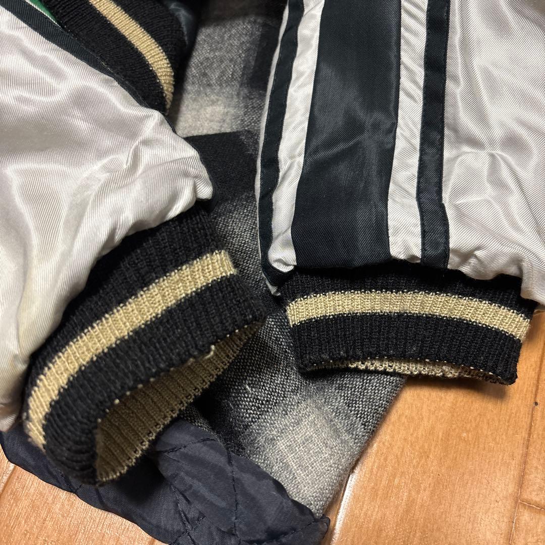 専用　テーラー東洋 サテン スカジャン 虎 鷹 刺繍 横田基地 1950