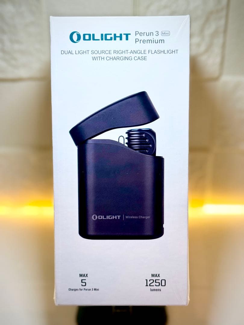 オーライト　olight perun3 mini プレミアム　ブラック　防災