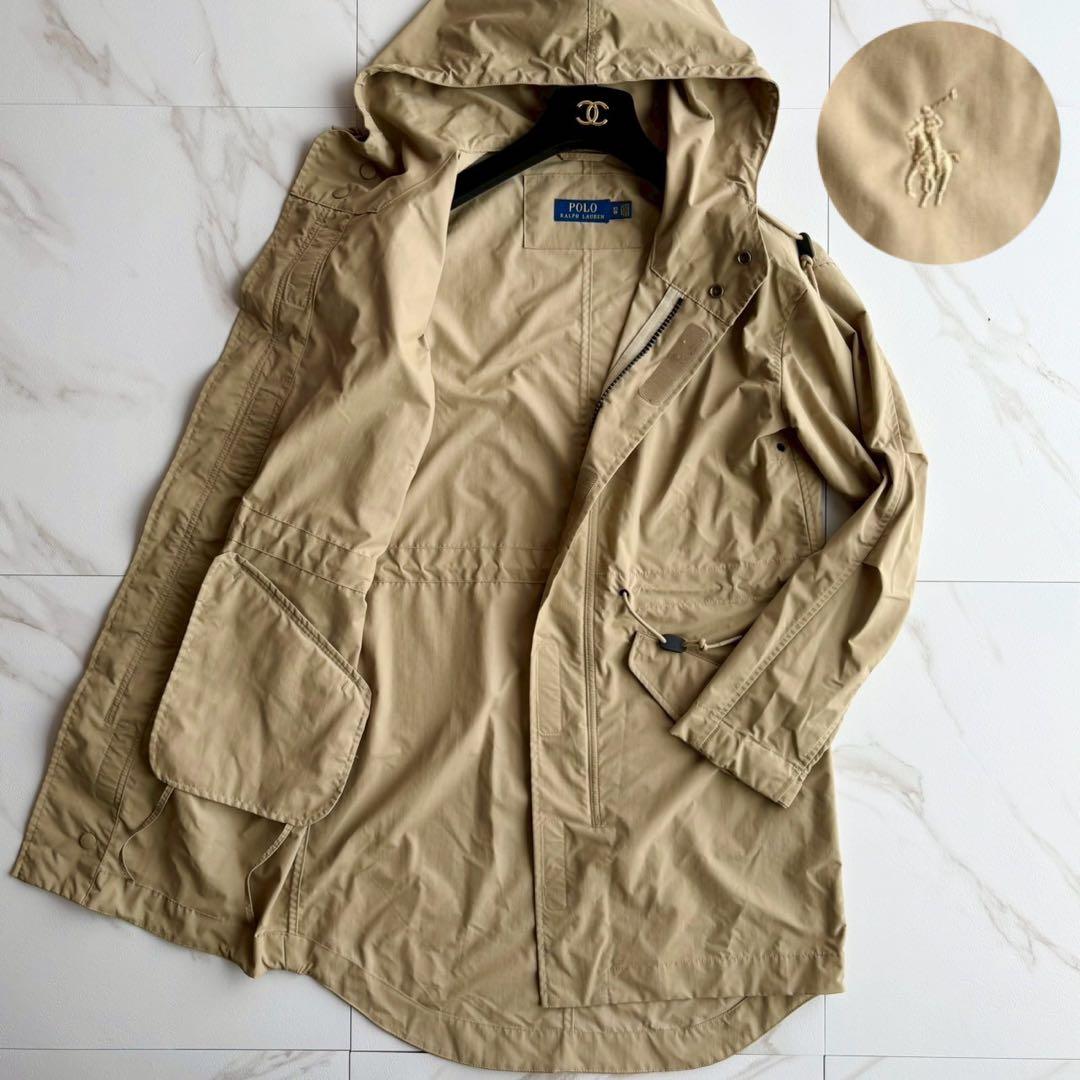 現行◆ポロラルフローレン ウォーターリペラントウィンドブレーカー 軽量 XS