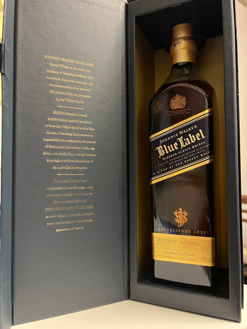 ま*つ様 ジョニー・ウォーカー ブルーラベル 750ml