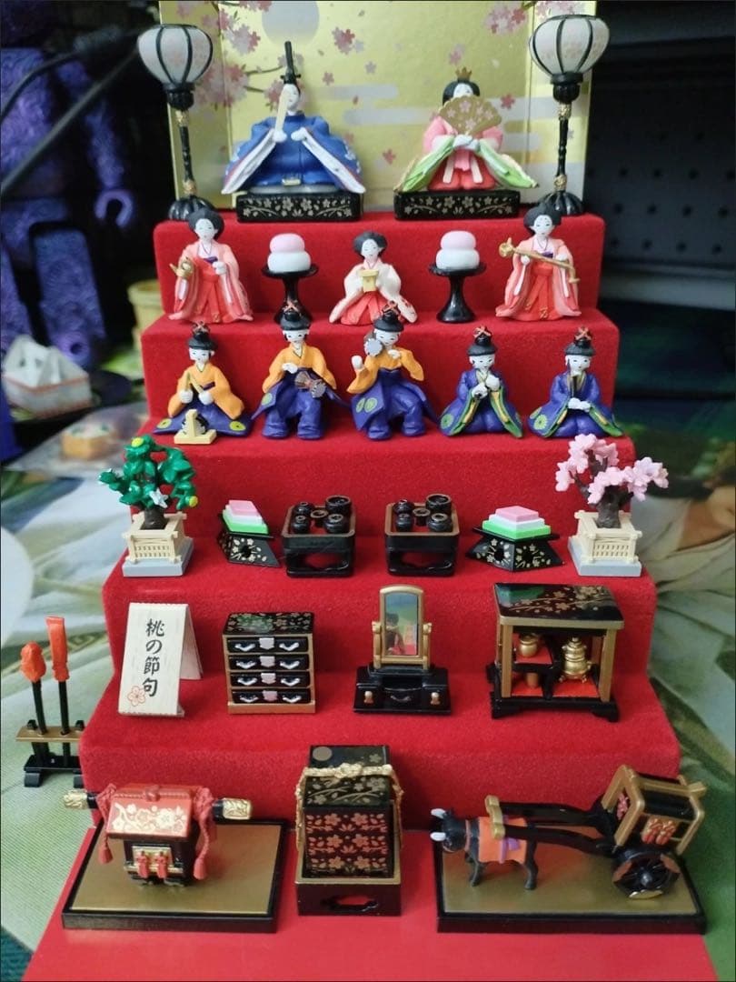 新品未開封Re-Ment今日は楽しいひな祭りミニチュアセットリーメント