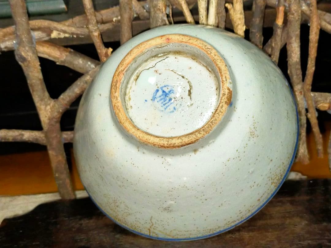 ♥値下げ♥　古伊万里　茶碗　桐箱付き　茶道具　骨董　古玩