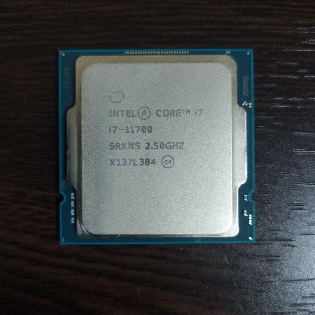 CPU Intel Core i7-11700 CPU 2.50GHz