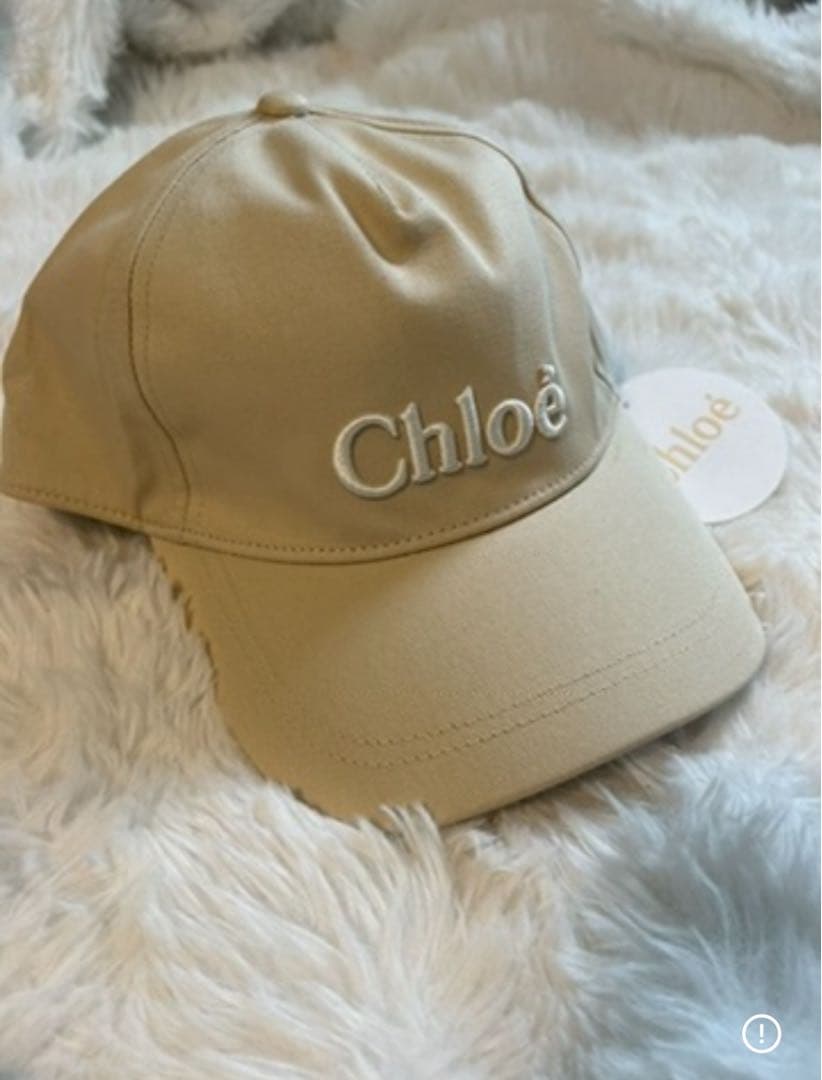 【新品】クロエキッズ ロゴキャップ 大人も着用OKサイズ58