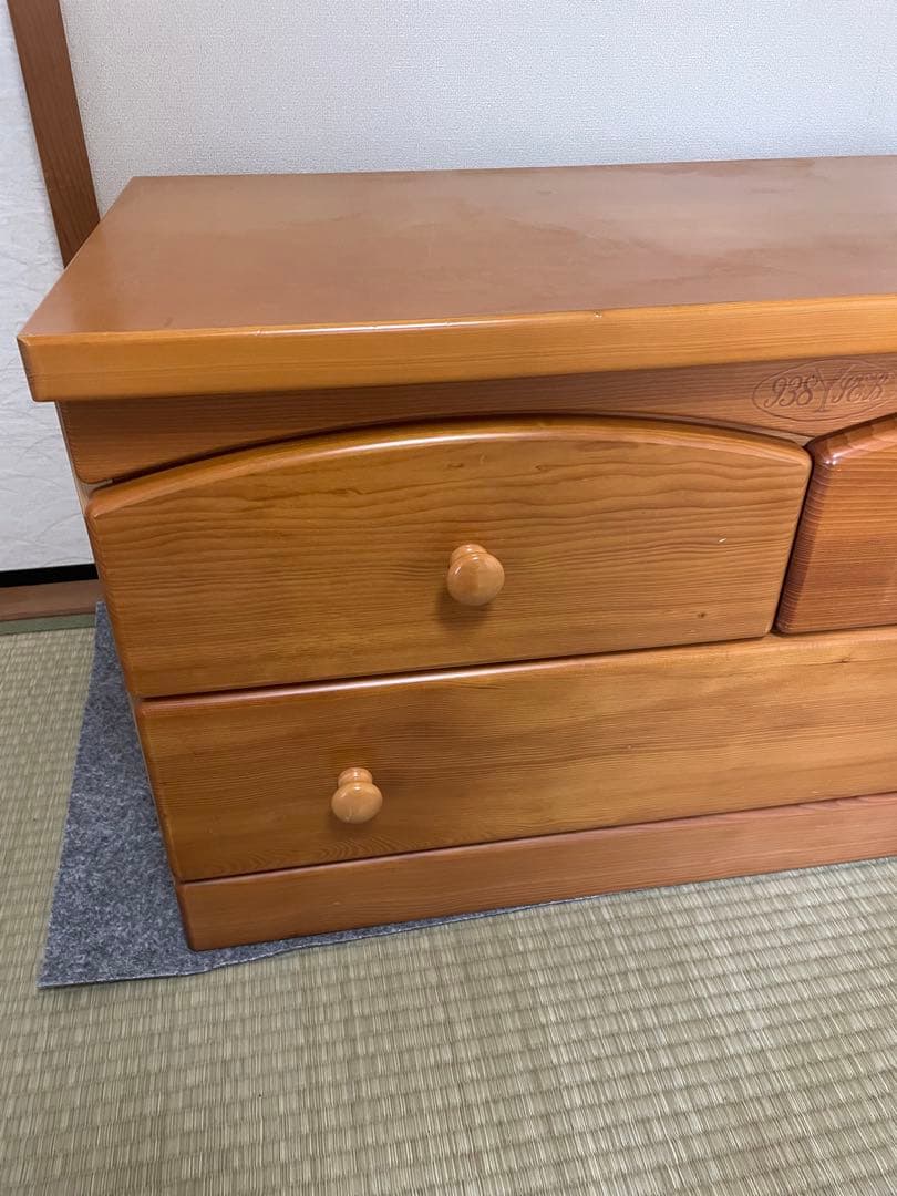 けんちゃん　ナチュラルウッドタンス