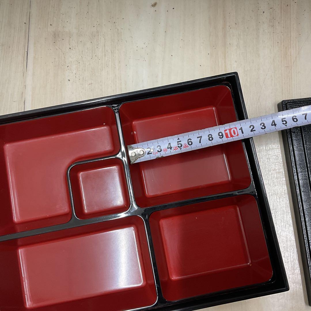 中古　松花弁当　弁当箱　器　料亭　割烹　6セット