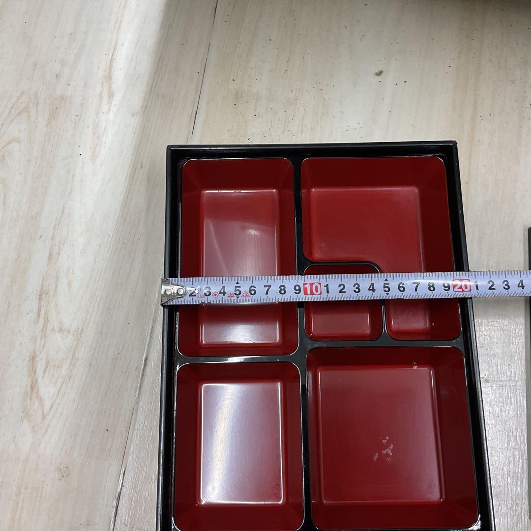 中古　松花弁当　弁当箱　器　料亭　割烹　6セット