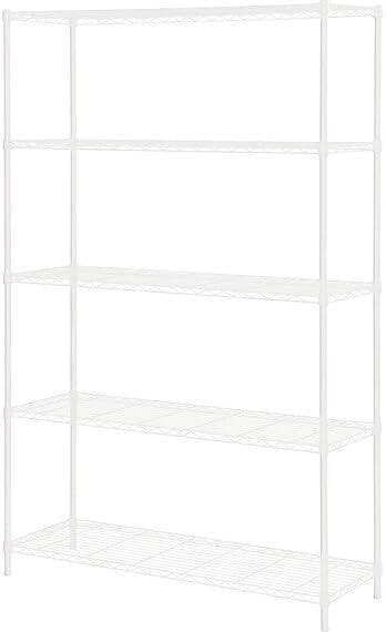 送料無料　ニトリ(NITORI) スチールラック CUSTOM 4段 ホワイト