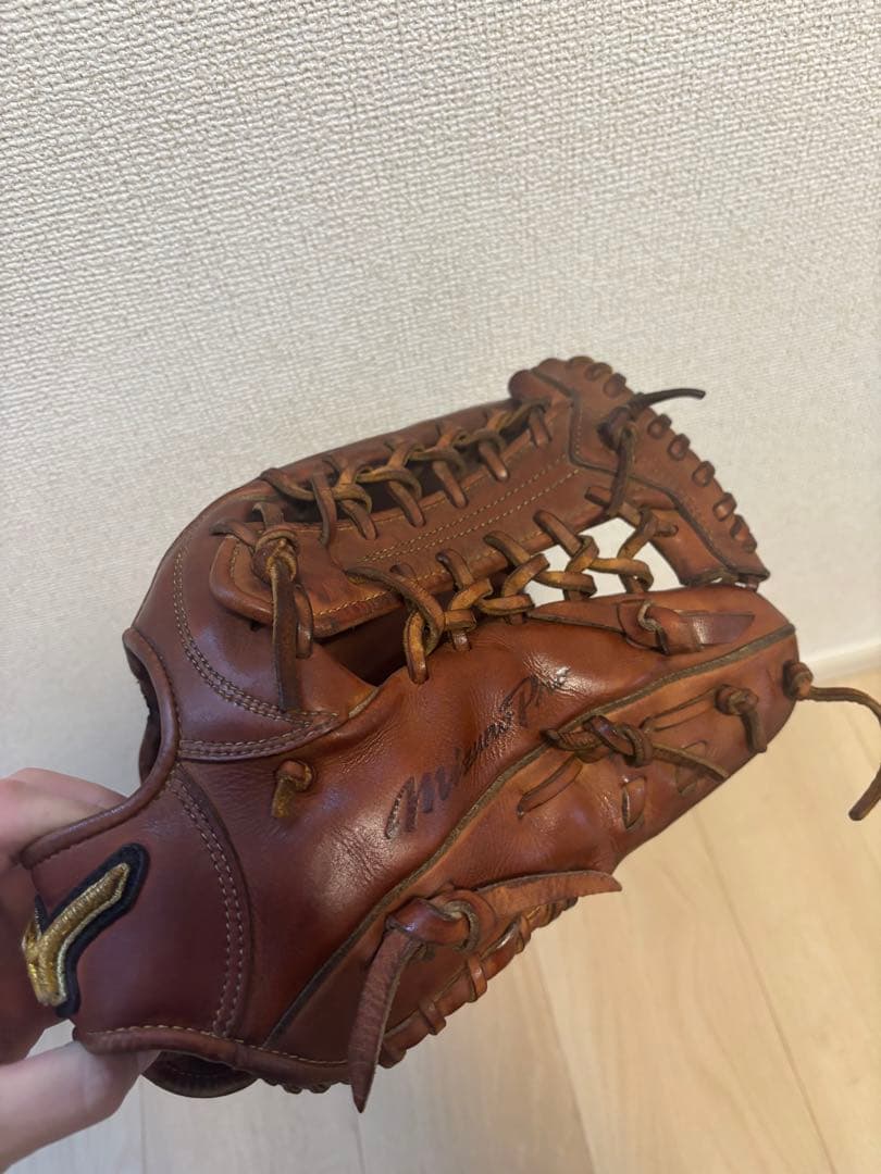 ミズノプロ　硬式外野手用グローブ　キップレザー