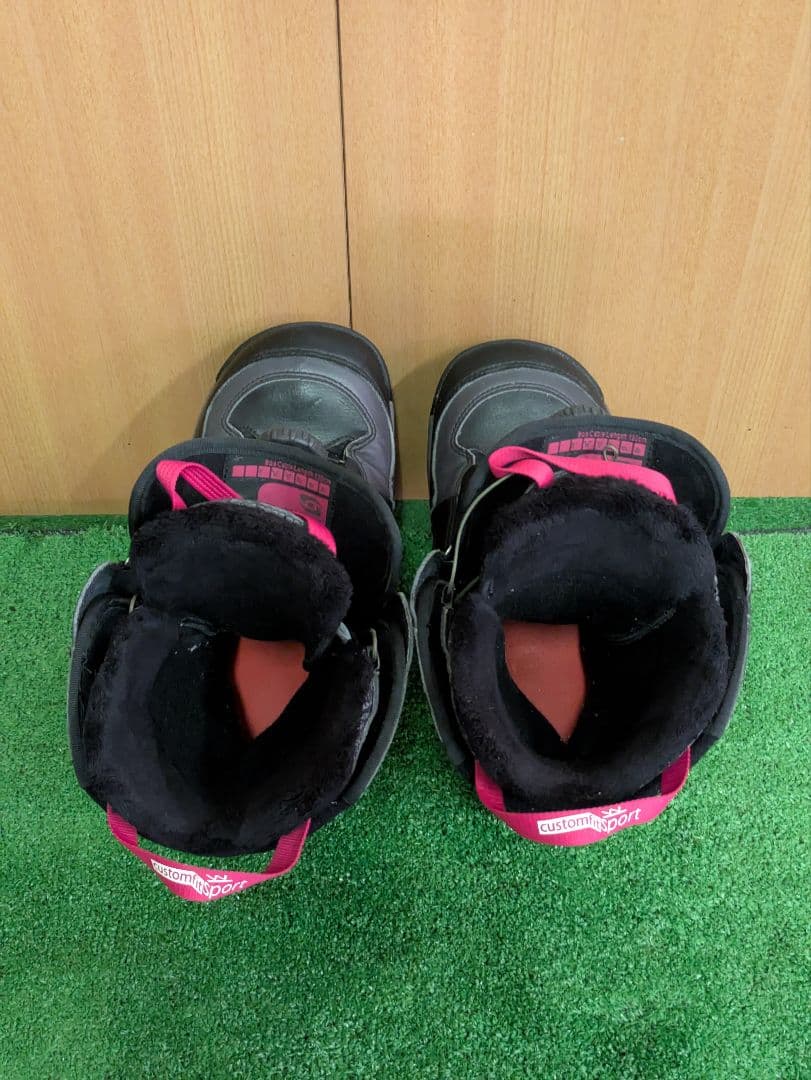 レディース4点セットスノーボードRide rapture138　ブーツ　サロモン