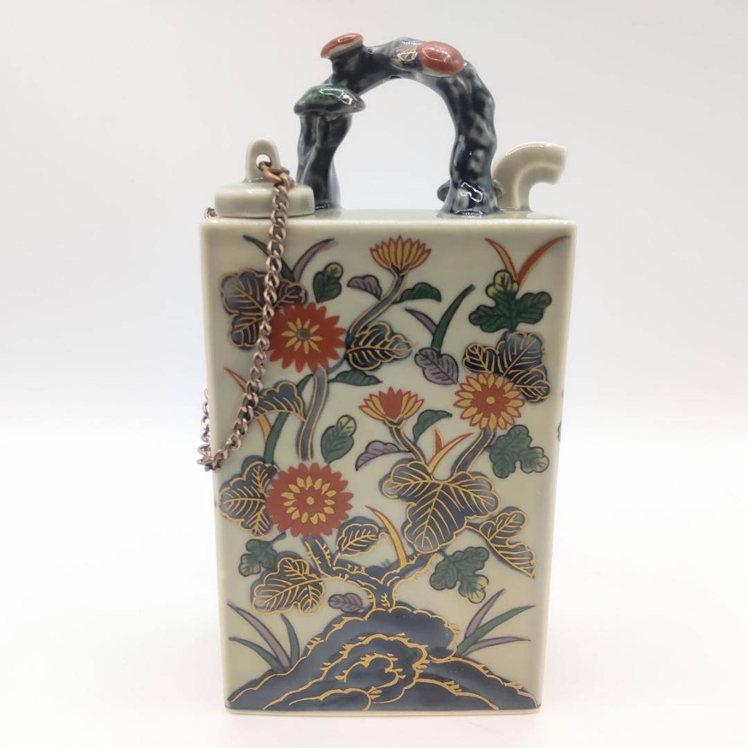 角徳利　林九郎　高級創作陶芸