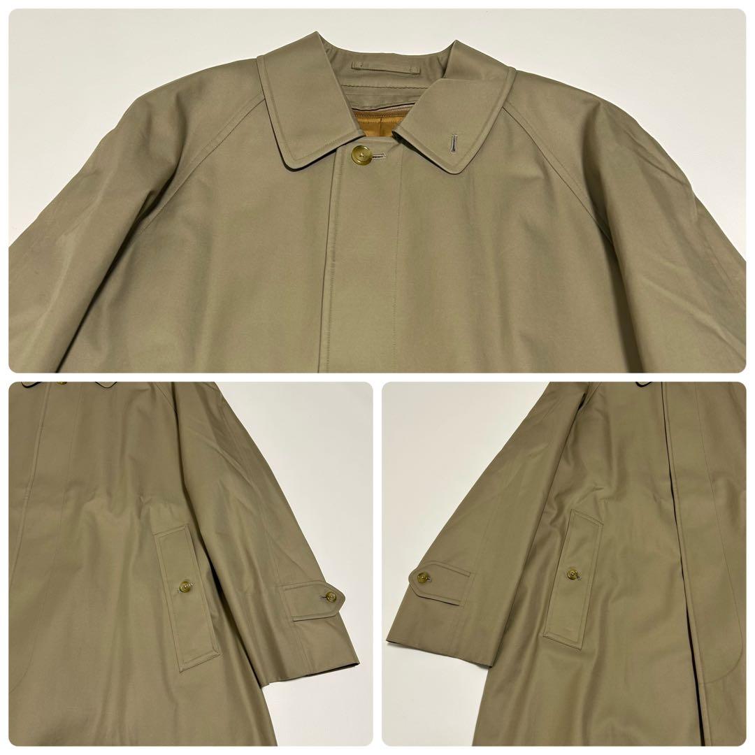✨極美品 バーバリーロンドン ステンカラーコート ライナー付き ブラウン