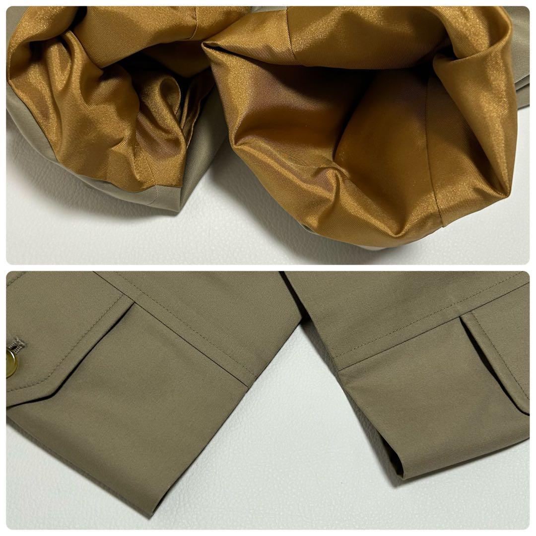 ✨極美品 バーバリーロンドン ステンカラーコート ライナー付き ブラウン